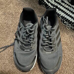 Adidas Duramo SL Running Shoes – Men’s Size 10 – Black/Grey  Lightweight Cushion